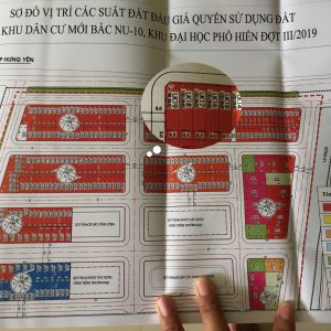 BÁN 2 SUẤT ĐẤT CẠNH NHAU LK18-LK19 KHU CL-04, KDC NU-10 NHẬT TÂN, TIÊN LỮ