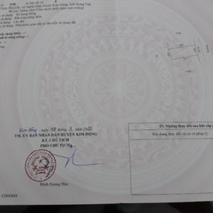 CHÍNH CHỦ CẦN BÁN LÔ ĐẤT KHU DÂN CƯ MỚI XÃ NGHĨA DÂN, HUYỆN KIM ĐỘNG