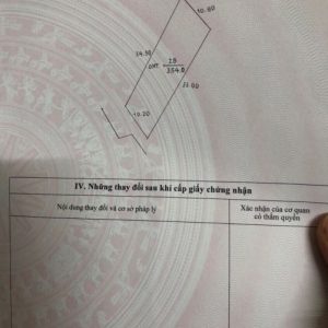 BÁN LÔ ĐẤT 354M2, TẠI AN VỸ, KHOÁI CHÂU