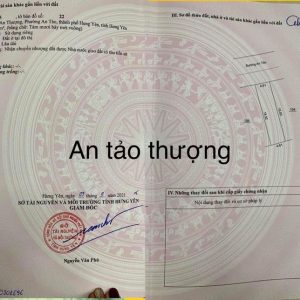 Bán 87m2 đất đường An Tảo - tp Hưng Yên