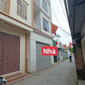 Bán nhà 3 tầng 93.8m2 mặt tiền 8m tại Nhân Vinh - Dị Sử - Mỹ Hào - Hưng Yên