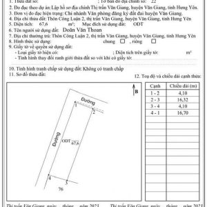 Tài chỉnh nhỉnh 1 tỷ sở hữu ngay lô góc 67,6m2 tại Công Luận 2, Tt Văn Giang