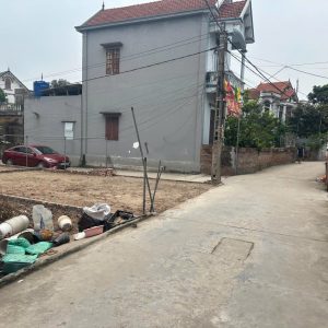Bán lô góc 56,6m2 gần dự án ĐH Bách KhoaCSII tại Văn Giang-Hưng Yên,30m đến mốc quy hoạch đường to