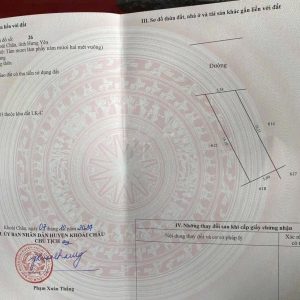 Bán đất đấu giá Đông Tảo 85.52m² – Gần chợ, trường tiểu học, đường 7.5m, vỉa hè 5m – Giá chỉ 4.1 tỷ