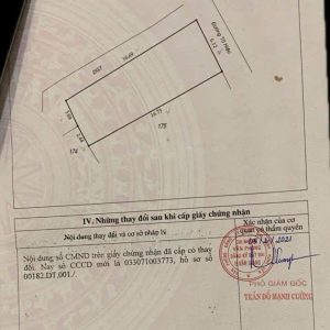 Bán lô góc 97,4m² mặt trục chính kinh doanh Nghĩa Trụ, Văn Giang – Có sẵn nhà đang cho thuê