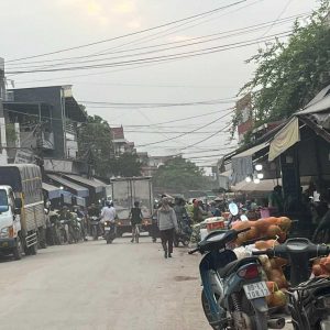 Bán 80m2 đất chợ đầu mối nông sản Đông Tảo, Khoái Châu đang xây dựng